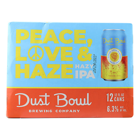 Dust Bowl Peace, Love & Haze Hazy IPA