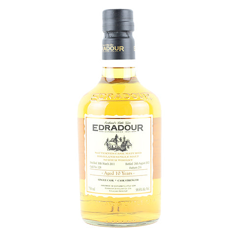 Edradour 10yr Sauternes Cask Matured Single Malt Scotch Whisky