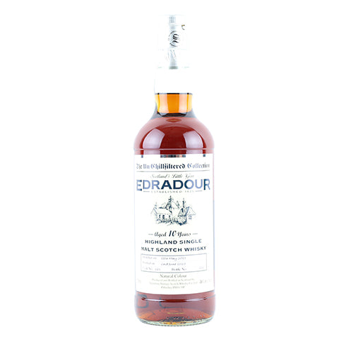 Edradour 10yr Signatory Vintage The Un-Chillfiltered Collection Single Malt Scotch Whisky