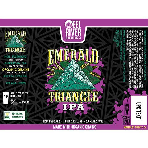Eel River Emerald Triangle IPA