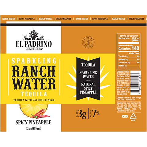 El-Padrino-Sparkling-Ranch-Water-Tequila-Spicy-Pineapple-12OZ-CAN