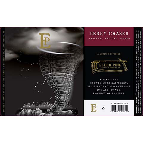 Elder Pine Berry Chaser Imperial Fruited Saison