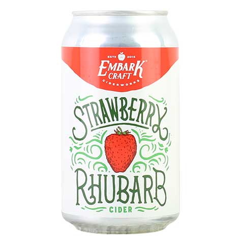 Embark Craft Strawberry Rhubarb Cider