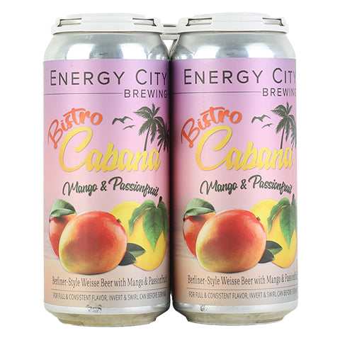 Energy City Bistro Cabana Mango & Passionfruit Sour