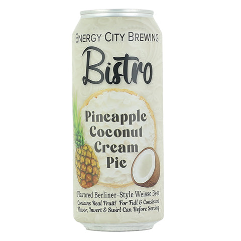 Energy City Bistro Pineapple Coconut Cream Pie Flavored Berliner-Style Weisse