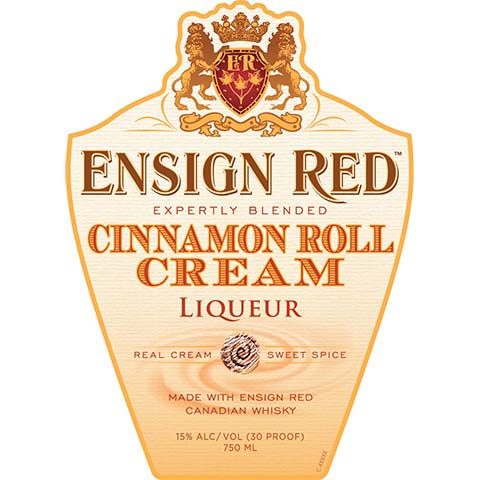 Ensign Red Cinnamon Roll Cream Liqueur