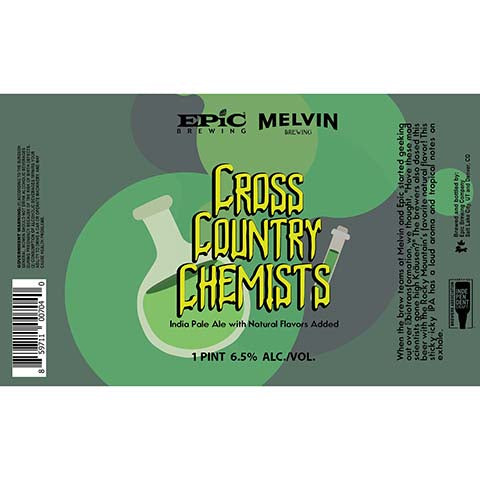 Epic/Melvin Cross Country Chemists IPA