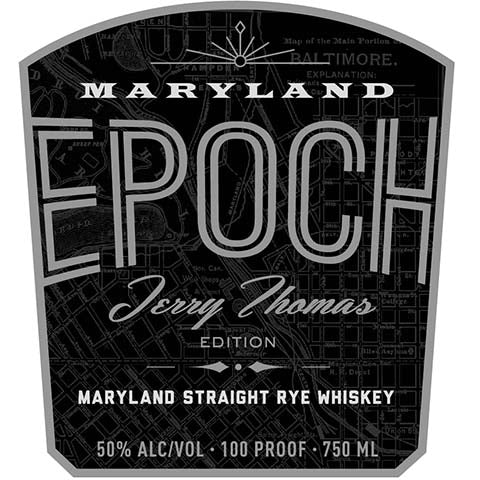 Epoch Jerry Thomas Edition Straight Rye Whiskey