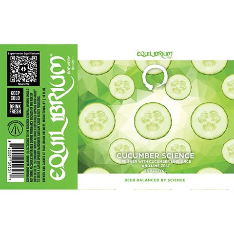 Equilibrium Cucumber Science Pilsner