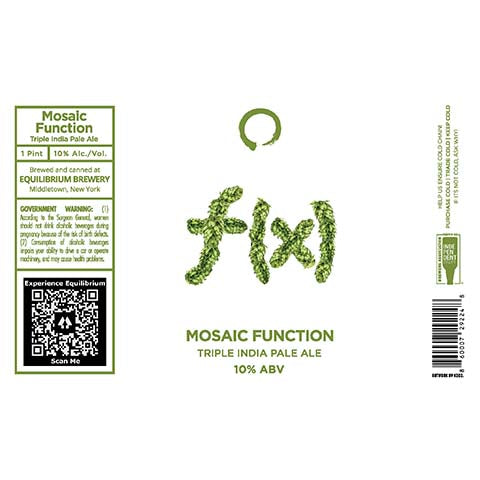 Equilibrium Mosaic Function TIPA