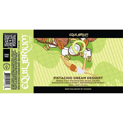 Equilibrium Pistachio Dream Dessert Imperial Stout