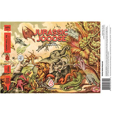 Ever Grain Jurassic Jooose Triple IPA
