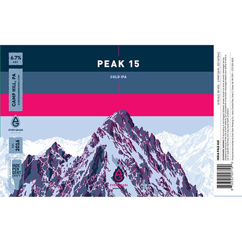 Ever Grain Peak 15 Cold IPA