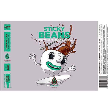 Ever Grain Sticky Beans Coffee Stout (Coconut & Vanilla)