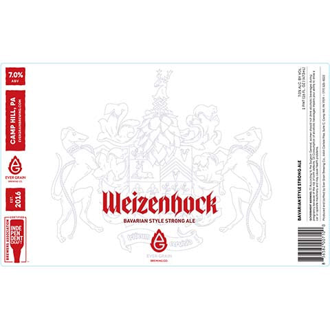 Ever Grain Weizenbock Strong Ale