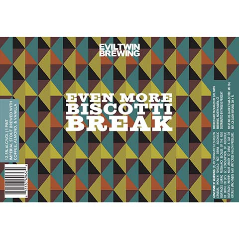 Evil Twin Even More Biscotti Break Imperial Stout