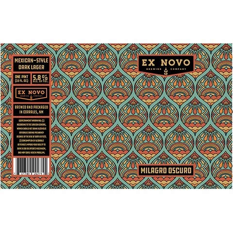 Ex Novo Milagro Oscuro Mexican Dark Lager