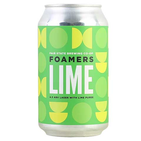 Fair State Foamers Lime Lager