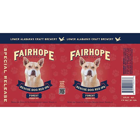 Fairhope Rescue Dog Red IPA
