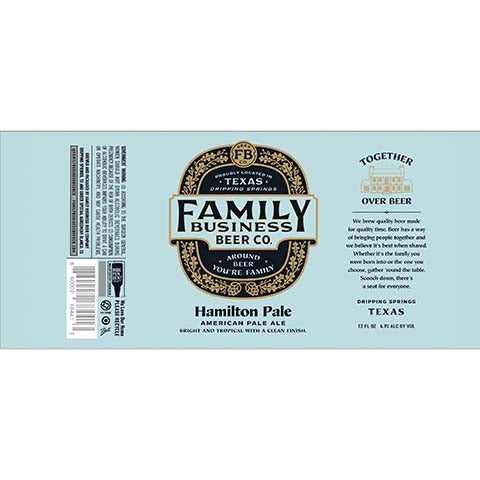 Family Business Hamilton Pale Ale
