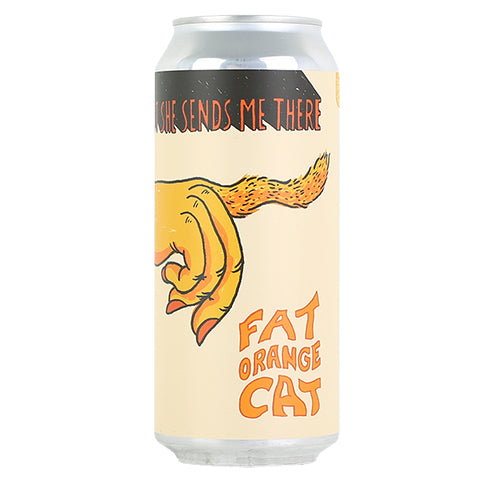 Fat Orange Cat I Don't Know Where DIPA