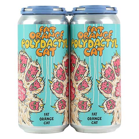 Fat Orange Cat Polydactyl DIPA
