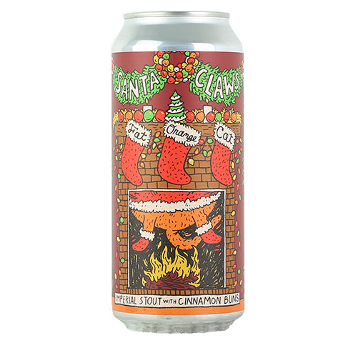 Fat Orange Cat Santa Claws Imperial Stout