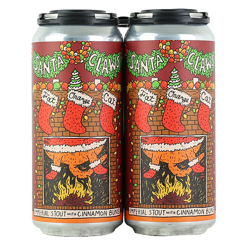 Fat Orange Cat Santa Claws Imperial Stout