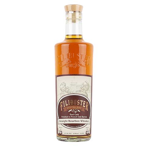 Filibuster Dual Cask Finished In French Oak Barrels Straight Bourbon Whiskey