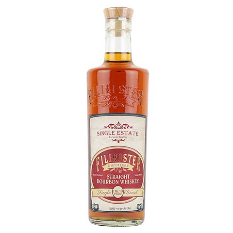 Filibuster Single Barrel Straight Bourbon Whiskey