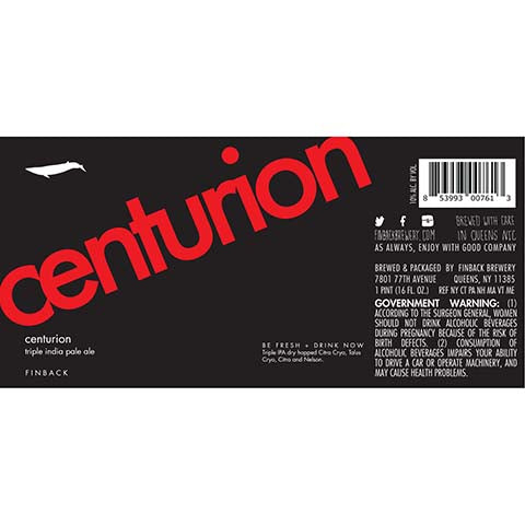 Finback Centurion TIPA