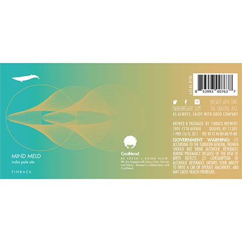 Finback Mind Meld IPA – CraftShack - Buy craft beer online.