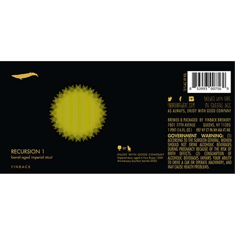 Finback Recursion 1 Imperial Stout