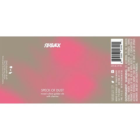 Finback Speck Of Dust Golden Ale