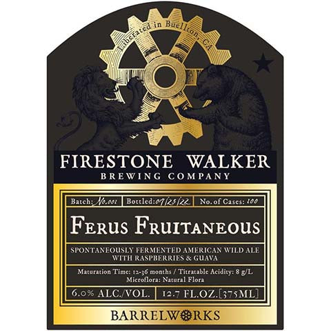 Firestone Walker Ferus Fruitaneous American Wild Ale