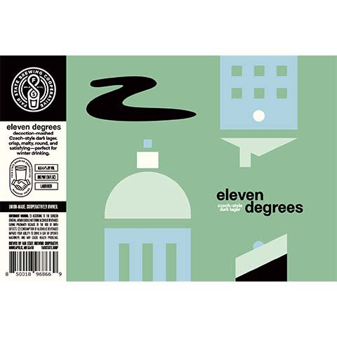 First State Brewery Eleven Degrees Dark Lager
