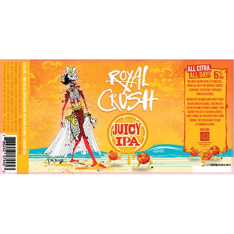 Flying Dog Royal Crush All Citra All Day! Juicy IPA