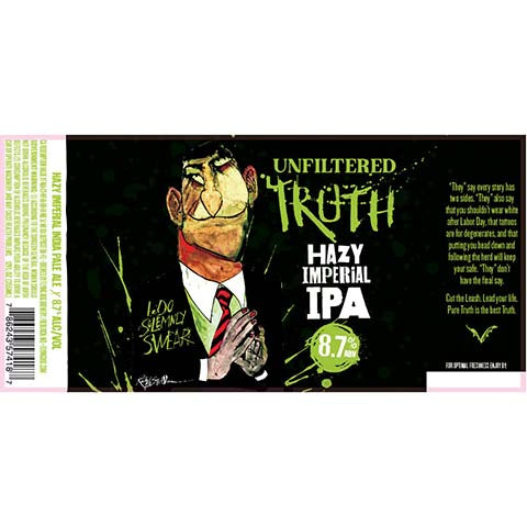 Flying Dog Unfiltered Truth Hazy Imperial IPA