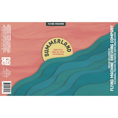 Flying Machine Summerland Gose Style Sour Ale