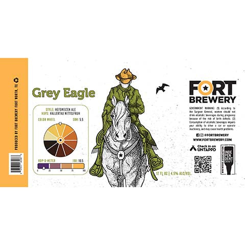 Fort Grey Eagle Hefeweizen Ale