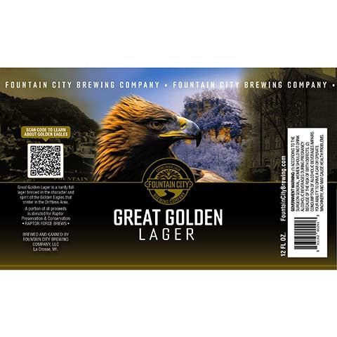 Fountain City Great Golden Lager