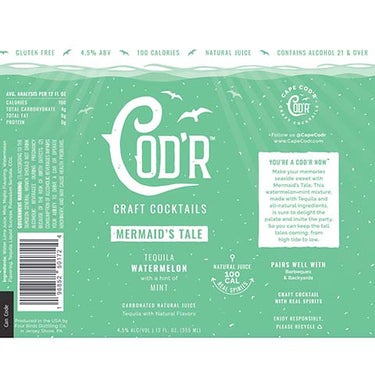 Four Birds Cod'r Mermaid's Tale – CraftShack - Buy craft beer online.