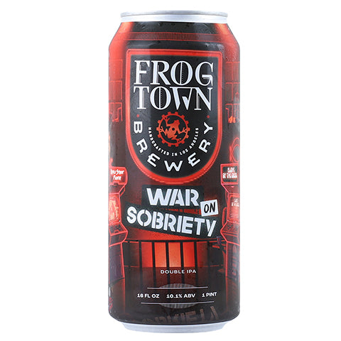 Frogtown War On Sobriety Double IPA