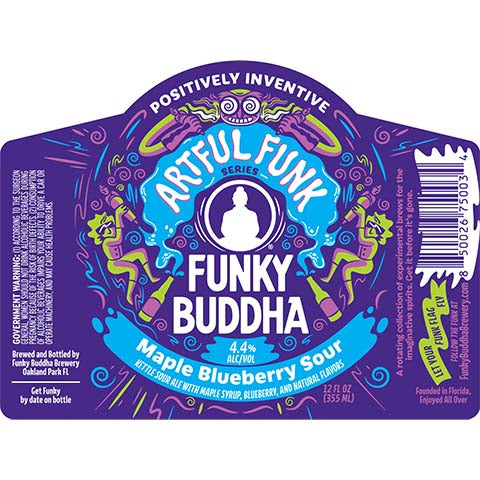 Funky Buddha Artful Funk  Maple Blueberry Sour Ale