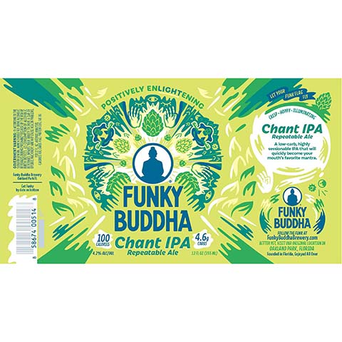 Funky Buddha Chant IPA Repeatable Ale