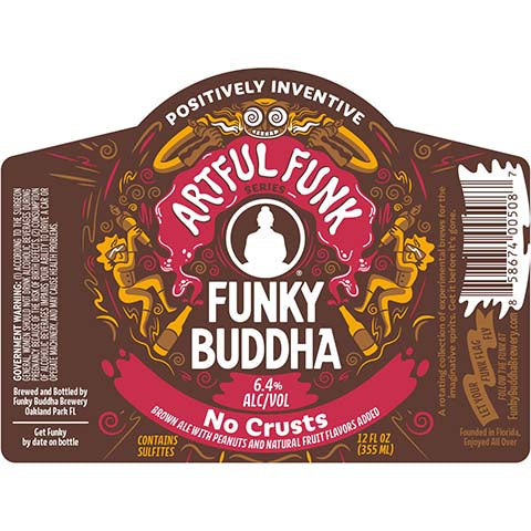 Funky Buddha Artful Funk  No Crusts Brown Ale