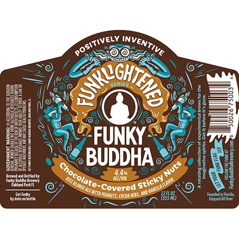 Funky Buddha Sticky Nuts Rice Blonde Ale