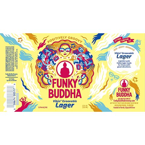 Funky Buddha Vibin' Groovable Lager