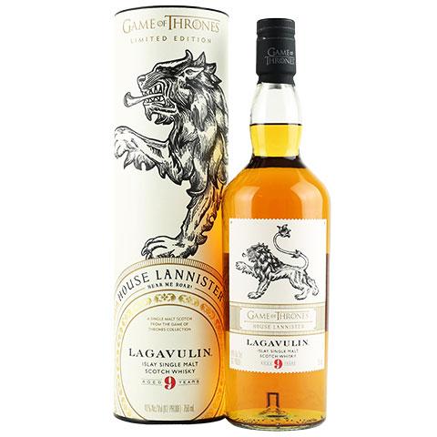 Game of Thrones House Lannister – Lagavulin 9 Year Old Scotch Whiskey
