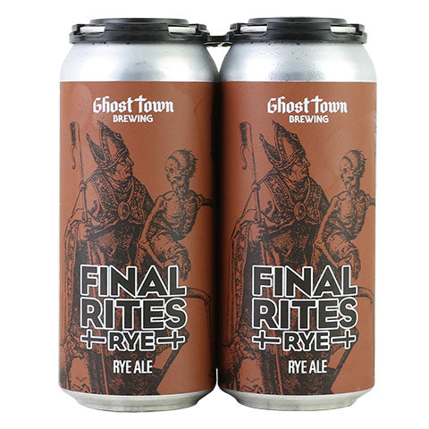 Ghost Town Final Rites Rye Ale